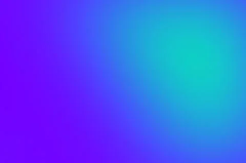 Vibrant blue and turquoise gradient background with soft purple blend for modern Stock Illustration