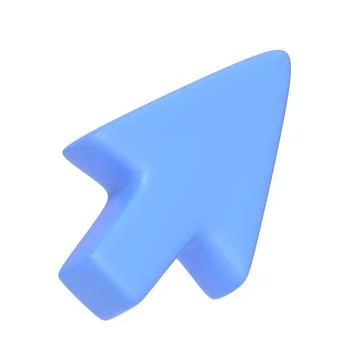 A vibrant blue arrow pointing right isolated on a white background イラスト素材
