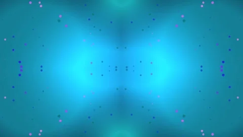 Vibrant Blue Cosmic Patterns in Space. Stock Footage 328999080