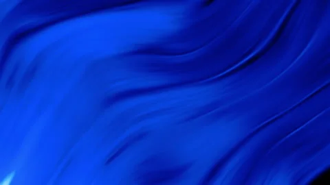 Vibrant blue fluid silk waves abstract seamless looping elegant background 库存影片 335754166