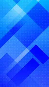 Vibrant blue geometric gradient wallpaper with a sleek cyber tech digital g.. Ilustração Stock