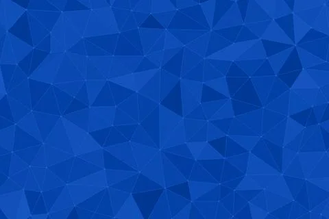 Vibrant blue geometric pattern with triangles and lines 스톡 일러스트