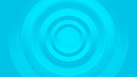 Vibrant blue geometric tech background with minimal circles Stockillustratie