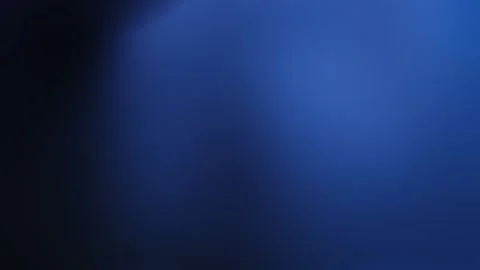 Vibrant blue glow gradient on dark edge, minimal abstract loop for modern t.. Stock Footage 340813064