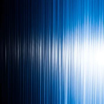 Vibrant blue gradient background with dynamic light streaks Stock Illustration