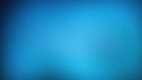 Vibrant blue gradient background with a grainy texture, blending smoothly f.. Stock Photos
