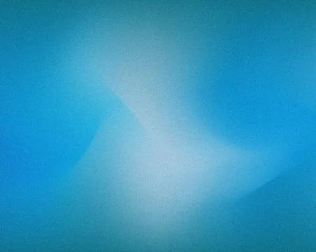 A vibrant blue gradient featuring a soft transition with a grainy noise Stock Illustration