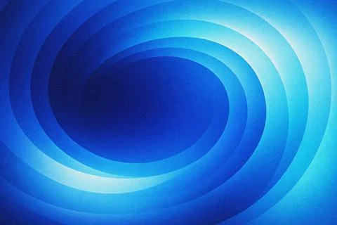 Vibrant Blue Gradient Swirl Pattern Background. Stock-Illustration