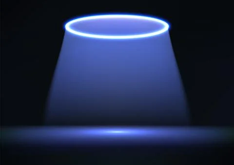 Vibrant blue light beam glowing futuristic technology sci fi abstract illum.. 스톡 일러스트