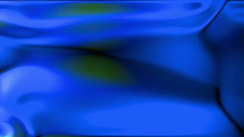 Vibrant blue liquid swirling in motion. Futuristic abstract fluid dynamic Video stock 340024589