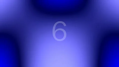 Vibrant blue number nine graphic on abstract red and blue gradient background Stock Footage 342207837