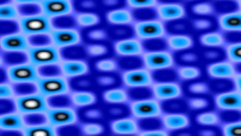 Vibrant blue organic wave pattern design for modern abstract tech background Video stock 342158783