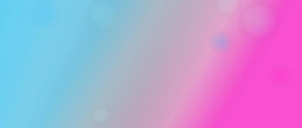 Vibrant Blue Pink Gradient Background with Soft Bokeh Ilustración de archivo