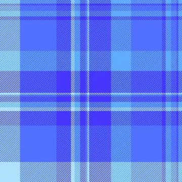 Vibrant blue plaid pattern.  Perfect for textile designs, website backgroun.. Stock Illustration