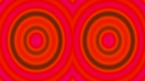 Vibrant blue purple abstract wave circles pattern technology visualization .. Stock Footage 336258930