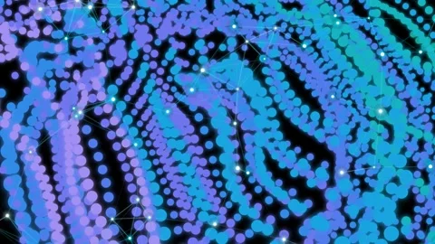 Vibrant Blue Purple Pattern with Sequins. 스톡 동영상 329929466