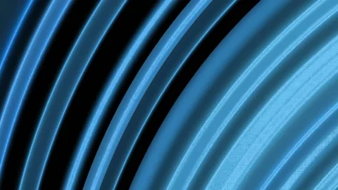 Vibrant blue stripes with 3D effect. Moving from side to side. Video stock 195512568