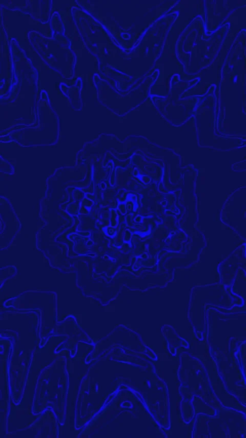 Vibrant blue tunnel video loop screensaver with seamless motion effects and.. Stock Footage 321571575