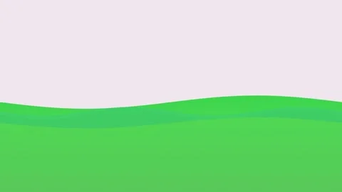 Vibrant blue wave abstract background loop Vidéo 342648415