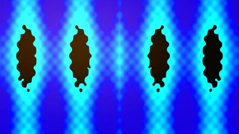 Vibrant blue wave seamless pattern background for modern tech corporate video Stockbeeldmateriaal 339332923