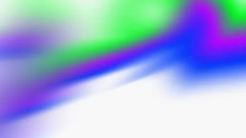 Vibrant blurred gradient abstract rays on white background Illustrazione stock