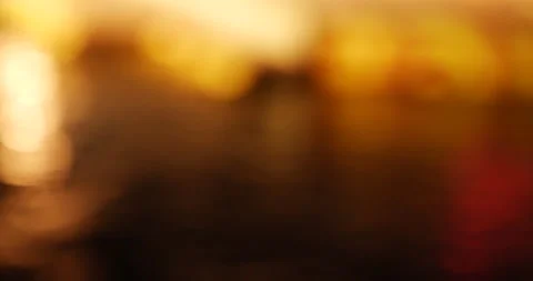 Vibrant Bokeh abstract blurred background music festival stage Stock Footage 264546205