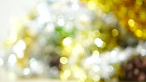 Vibrant Bokeh abstract blurred background music festival Stock Footage 290161798