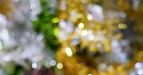 Vibrant Bokeh abstract blurred background music festival Stock Footage 290162088