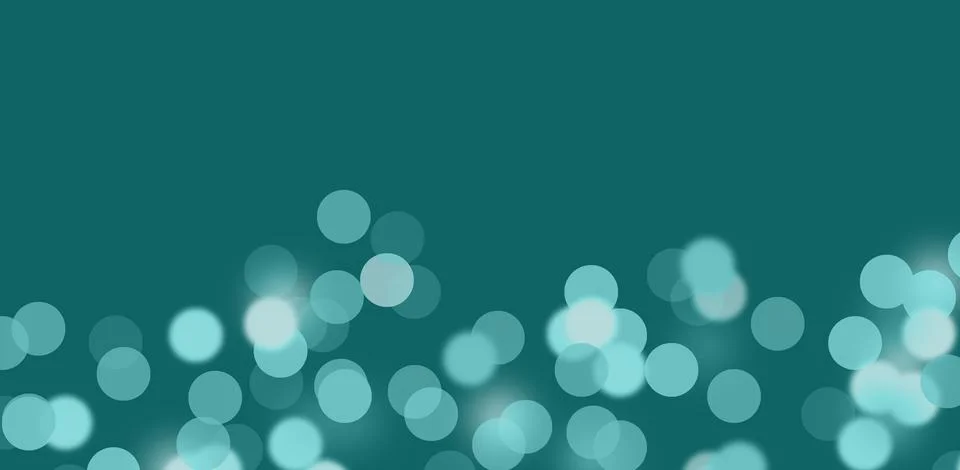 Vibrant bokeh lights, border pattern, creating a festive, luxurious atmospher Stock Illustration