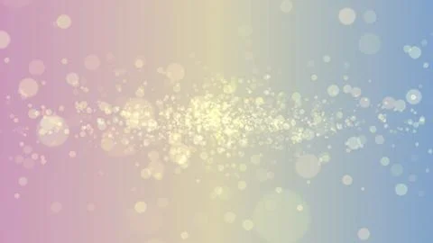 Vibrant bokeh lights on colorful gradient background Stock Illustration