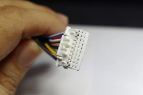 Vibrant Car LED Connector Stock Photos