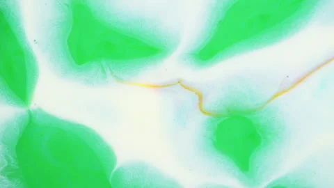Vibrant cell fluid art with high contrast color blocking and liquid motion Stock Footage 331703535