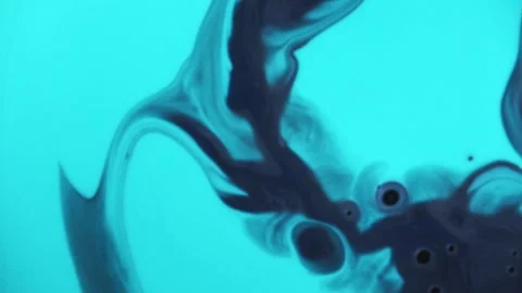 Vibrant cell fluid art with high contrast color blocking and liquid motion 스톡 동영상 331711334