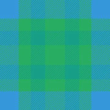 Vibrant checkered pattern. A cool blue and green textile design with a textur イラスト素材