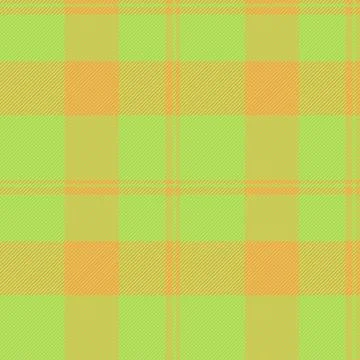 Vibrant checkered pattern in green and orange hues. Versatile, nostalgic, and Stock Illustration
