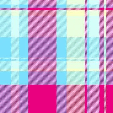 Vibrant, cheerful plaid pattern with diagonal lines, great for backgrounds, t Stock Illustration