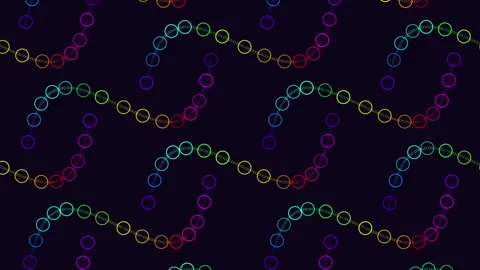 Vibrant circle pattern colorful design element for websites and digital projects 動画素材 258923707