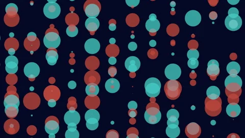 Vibrant circle pattern on dark background ideal website or app background design Stock-Footage 303535678