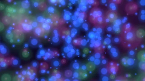 Vibrant circle patterns make an eye-catching display Stock Footage 249449341