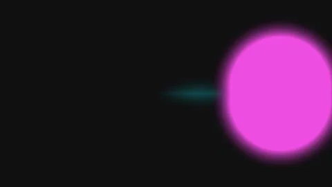 Vibrant circles moving in a dark background Stock-Footage 330382906