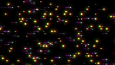 Vibrant circular array of colorful dots evokes energy and movement Stock Footage 267059938