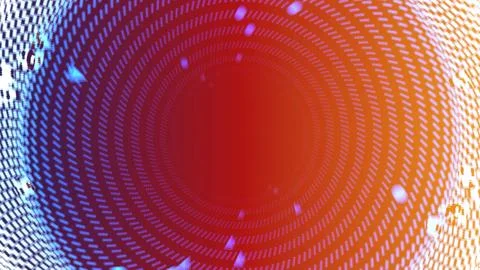 Vibrant circular pattern with gradient colors and light effects 스톡 일러스트