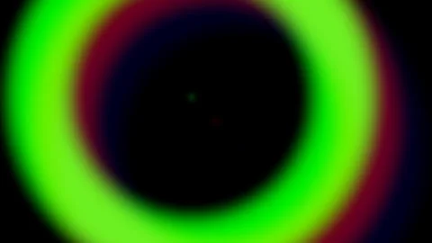 Vibrant Circular Waves with Serene Color Gradients Stock Footage 294145660