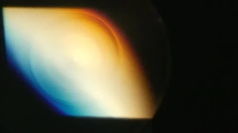 Vibrant Color Light Abstraction - Projector Glow 6/6 Stock Footage 11322953
