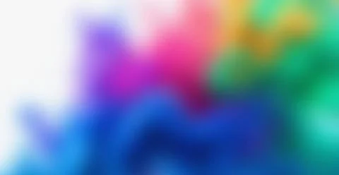Vibrant color spectrum creating a soft blurred gradient abstract background Stock Illustration