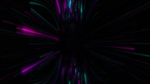 Vibrant Color Stripes Abstract Background Video Stock Footage 201117904