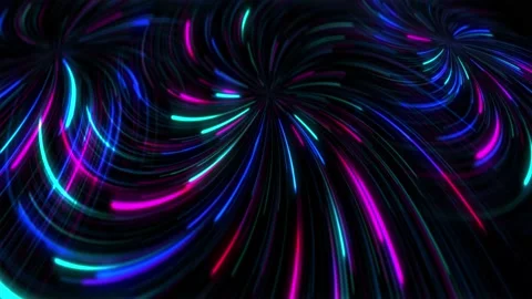 Vibrant Color Stripes Exploding Abstract Background Video Stock Footage 201117819
