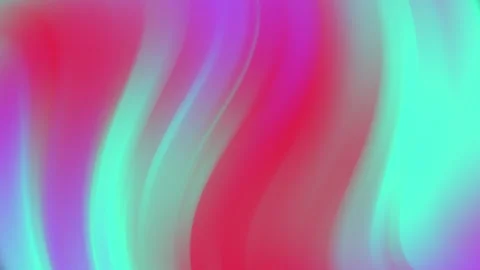 Vibrant Color Waves Animation, A Dynamic Blend of Reds, Purples, and Aquama.. Stock Footage 313168658