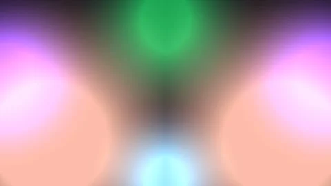 Vibrant Colored Lights and Blurred Shapes. Stock Footage 330131934