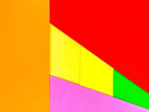 Vibrant colored paper background with copy space. Perfect for bold, eye cat.. Stock Photos